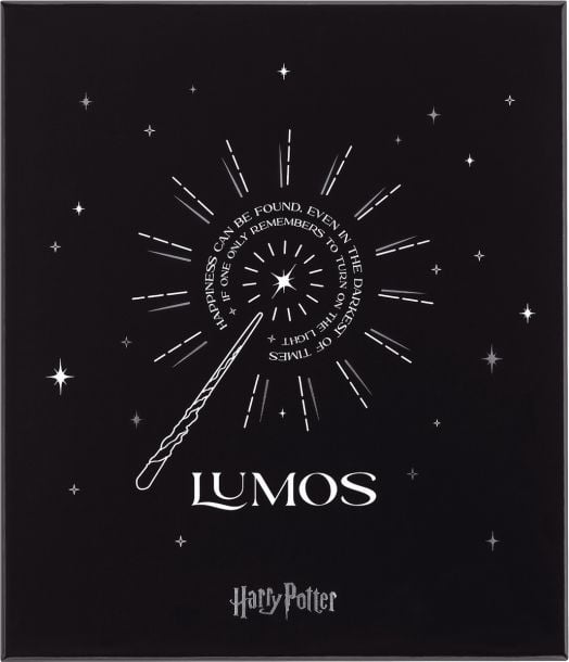 Комплект тефтер и ролер Moleskine Harry Potter Lumos