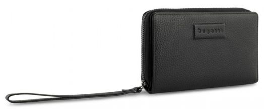 Дамски портфейл Bugatti Elsa Zip Wallet, черен