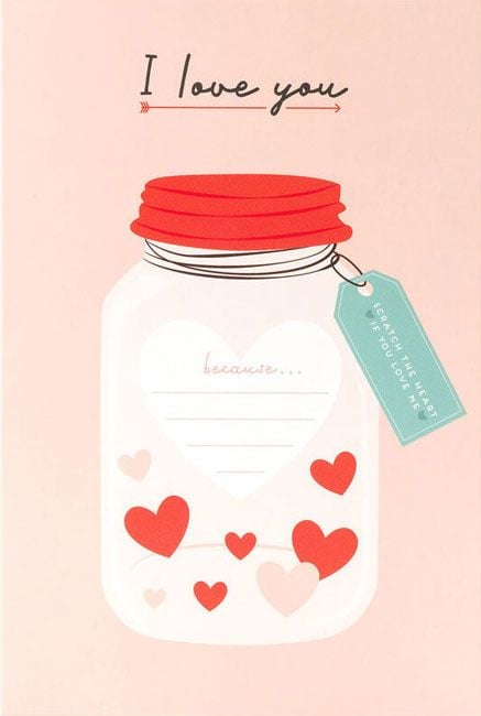 Скреч картичка Legami