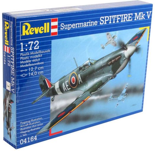 Сглобяем модел Revell - Самолет Spitfire Mk.V