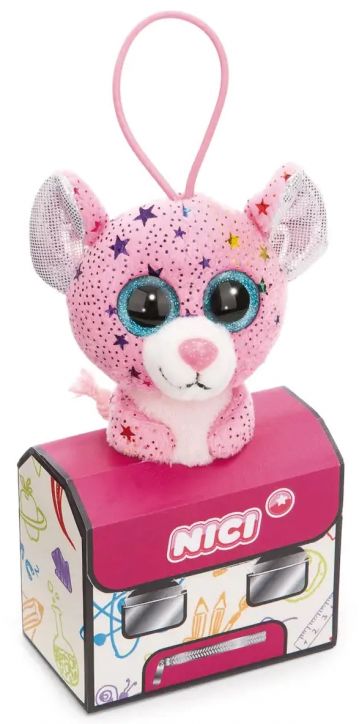 Плюшена играчка-висулка Nici Glubschis - Мишле Mausie, 9 см.
