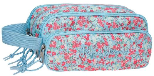 Несесер Pepe Jeans Aide с пет отделения и ръкохватка