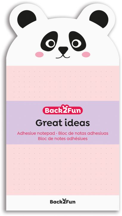 Лепящи листчета Miquelrius Back2Fun, панда