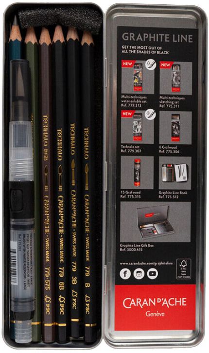 Комплект моливи Caran d'Ache Graphite Line Technalo