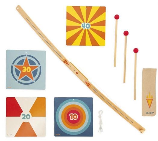 Детски комплект Janod - Стрелба с лък