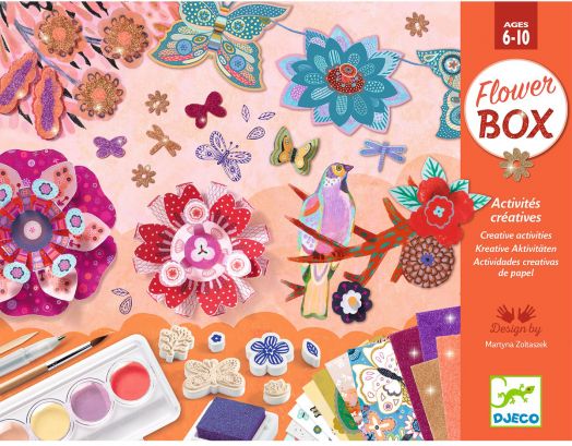 Креативен комплект Djeco - Цветна градина