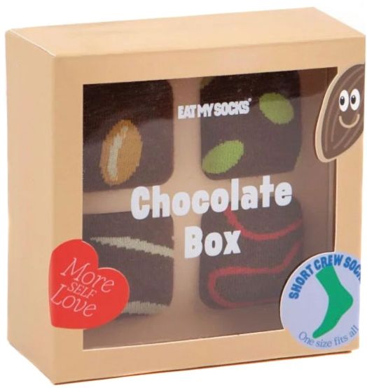 Чорапи Eat My Socks - Кутия с шоколад