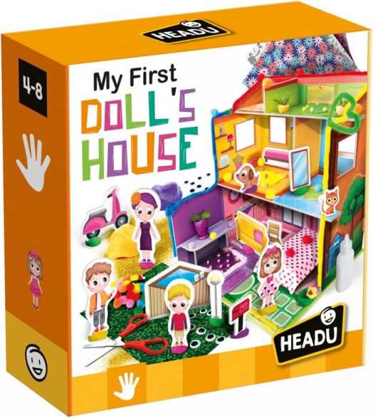 Творчески комплект Headu - Моята първа куклена къща