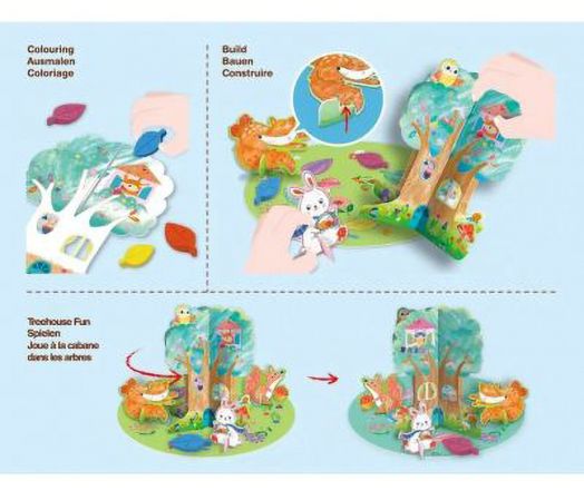 Творчески комплект Avenir - Рисувай с пастели, Дърво