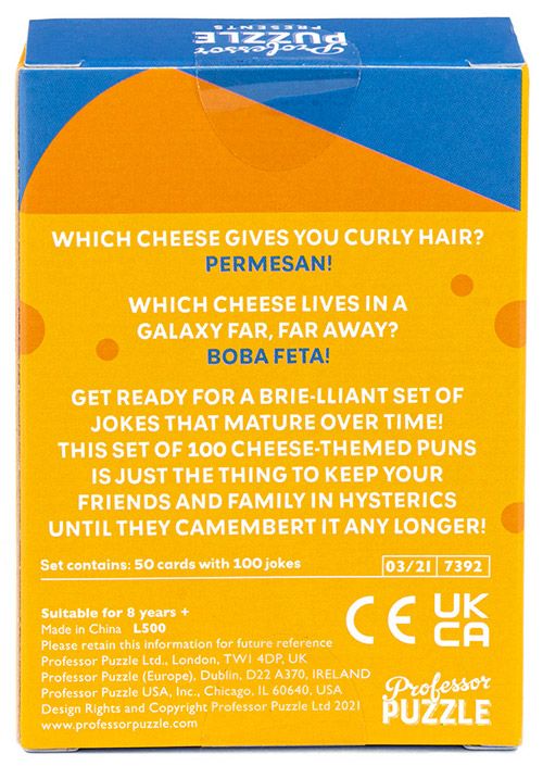 Игра Professor Puzzle: Cheesy Jokes