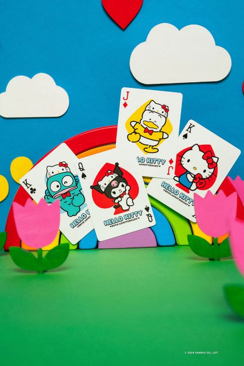 Карти за игра Bicycle Hello Kitty 50th Anniversary