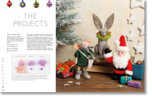Needle Felting Christmas: Fun Step-by-step Holiday Projects