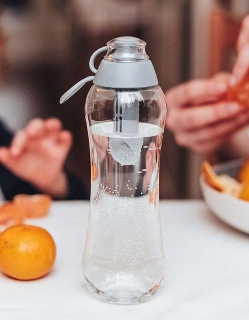 Комплект филтри за бутилка Dafi + подарък капачка, сиви