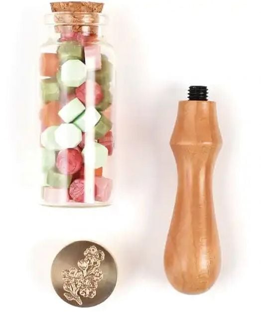 Восъчен печат Graine Creative - Цвете