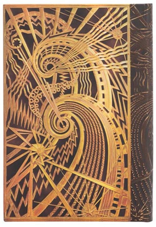 Тефтер Paperblanks - The Chanin Spiral Mini, 9.5 х 14 см.