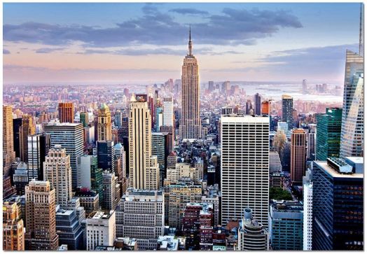 Пъзел Educa: Манхатън, 1000 части