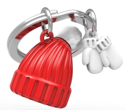 Ключодържател Metalmorphose - Hat & Gloves