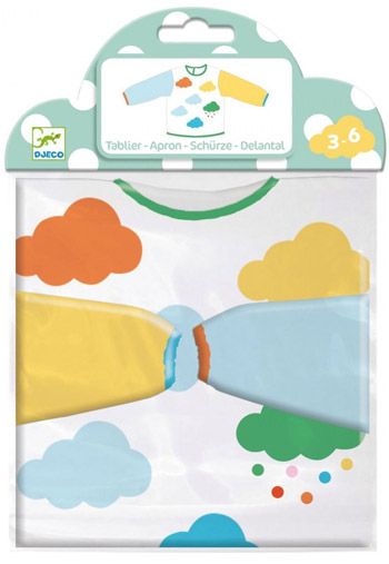 Детска престилка за рисуване Djeco - Облачета