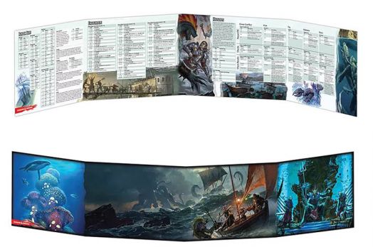 Dungeons & Dragons - Dungeon Master's Screen Of Ships & The Sea