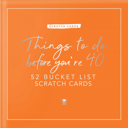 Скреч карти Gift Republic - Направи преди да навършиш 40 години