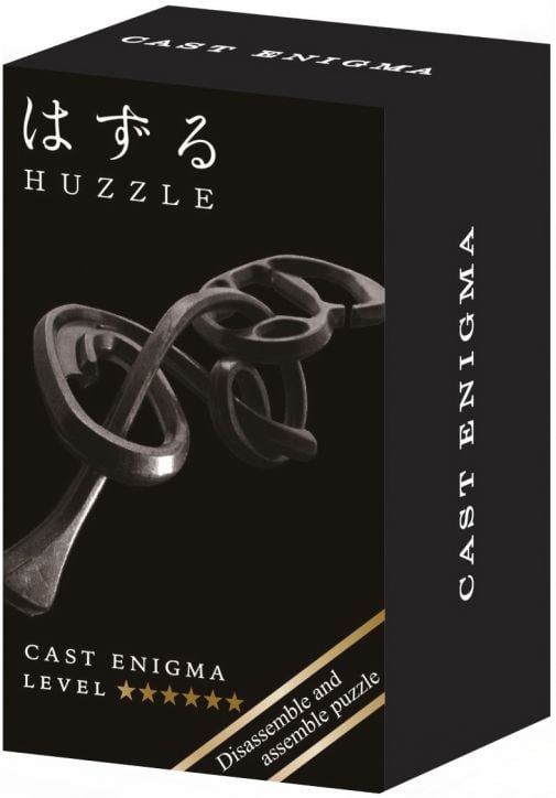 3D пъзел Eureka Hanayama Cast Mini Huzzle Enigma Black
