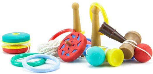 Комплект гумички Iwako - Играчки, 6 бр.