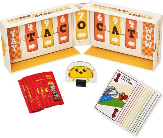 Настолна игра: Tacocat Spelled Backwards