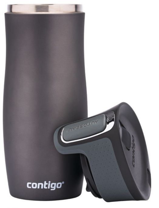 Термочаша Contigo West Loop Gunmetal от неръждаема стомана