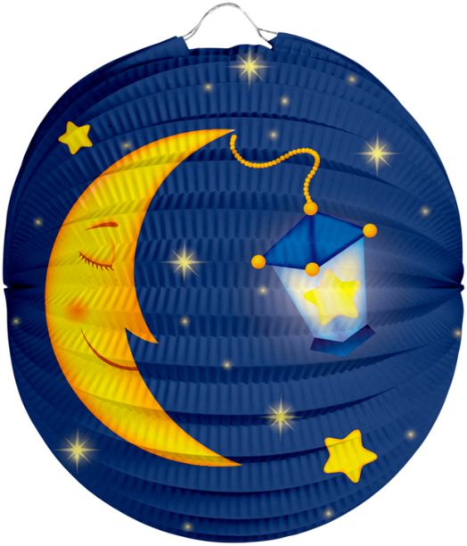 Кръгла декорация Folat - Луна