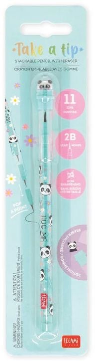 Модулен молив с гума Legami - Panda