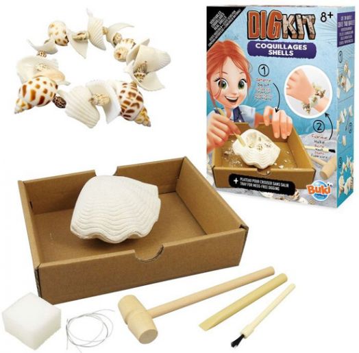 Изследователски комплект Buki Nature: Морски черупки и раковини