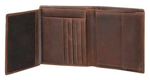 Портфейл Bugatti Romano 10CC, кафяв