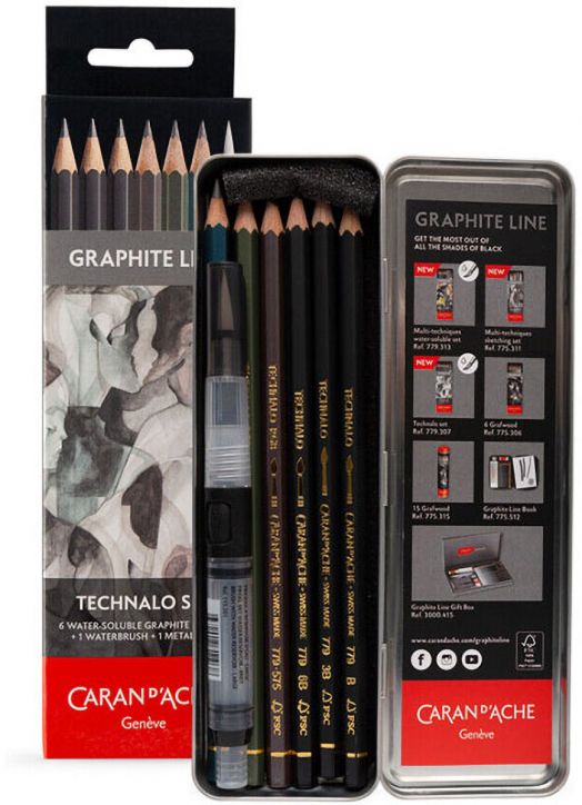 Комплект моливи Caran d'Ache Graphite Line Technalo