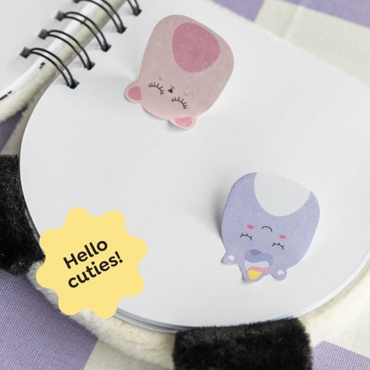 Лепящи листчета Miquelrius Back2Fun - Happy