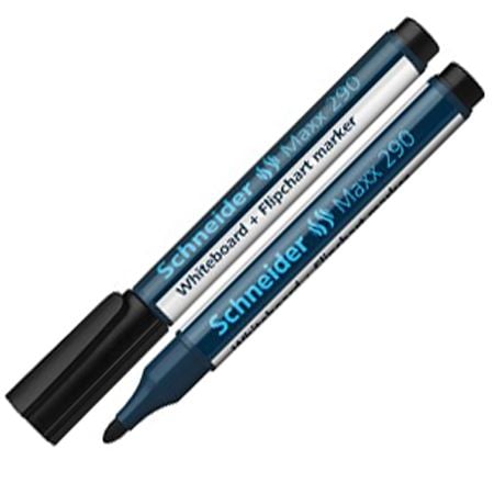 Маркер за бяла дъска Schneider Maxx 290, черен