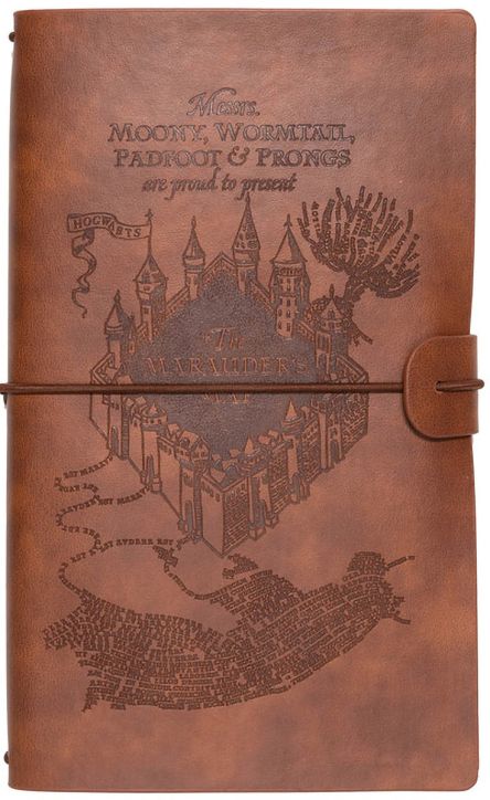 Тефтер за пътуване Grupo Erik - Harry Potter, The Marauder's Map