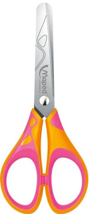 Ножица Maped Neon Essentials Pulse Soft, 13 см.