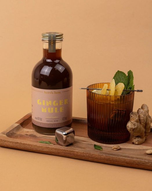 Микс за коктейл Here's How - Джинджър Муле, 473 мл.