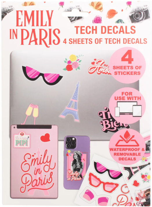 Стикери за устройства Emily in Paris