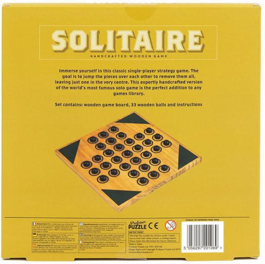 Игра Professor Puzzle: Solitaire