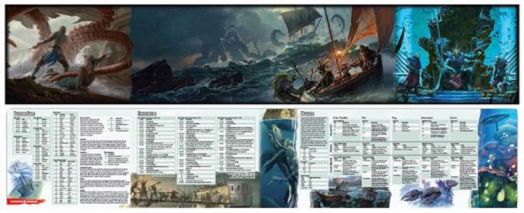 Dungeons & Dragons - Dungeon Master's Screen Of Ships & The Sea