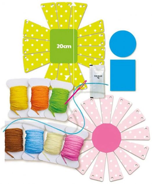 Творчески комплект 4M - Направи сам кошница от прежда