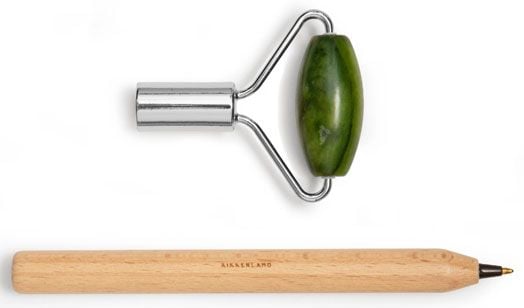 Нефритен ролер Kikkerland - Химикалка