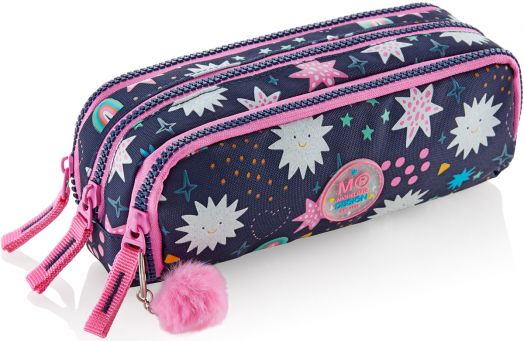 Несесер Miquelrius Twinkle с три отделения, овален