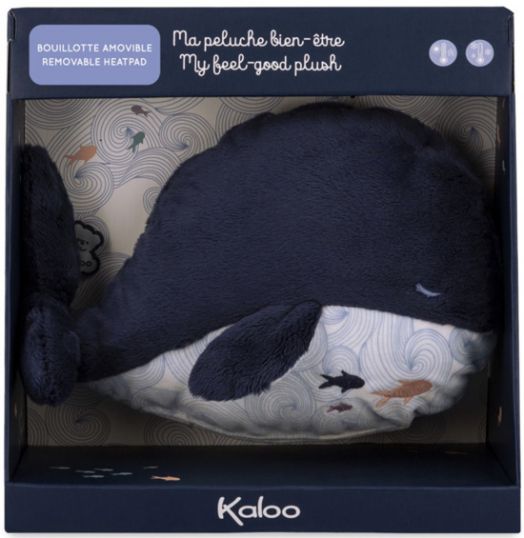 Затопляща се плюшена играчка против колики Kaloo - Кит
