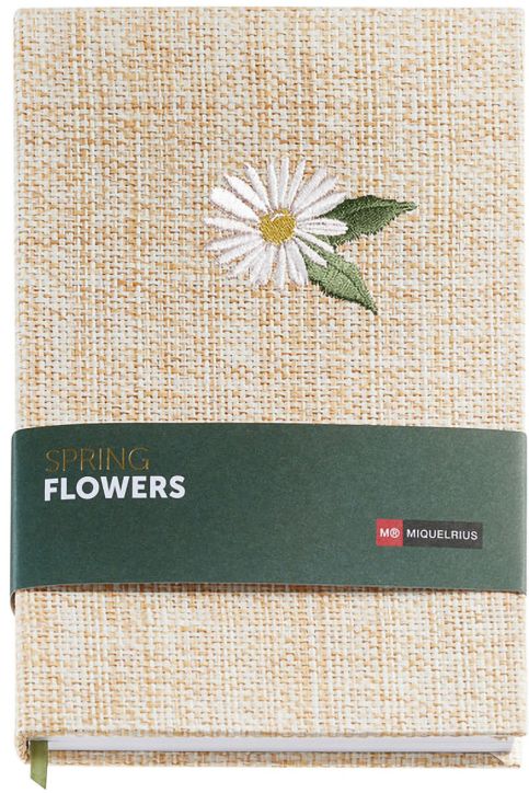 Тефтер Miquelrius Spring Flowers Raffia