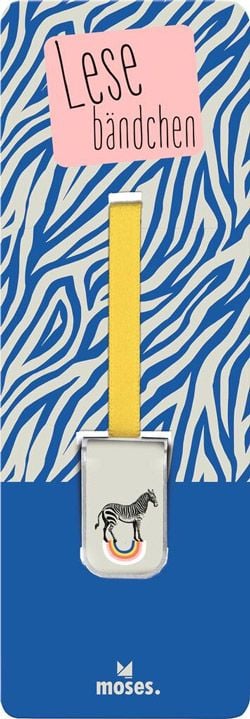 Разделител за книга щипка - Зебра