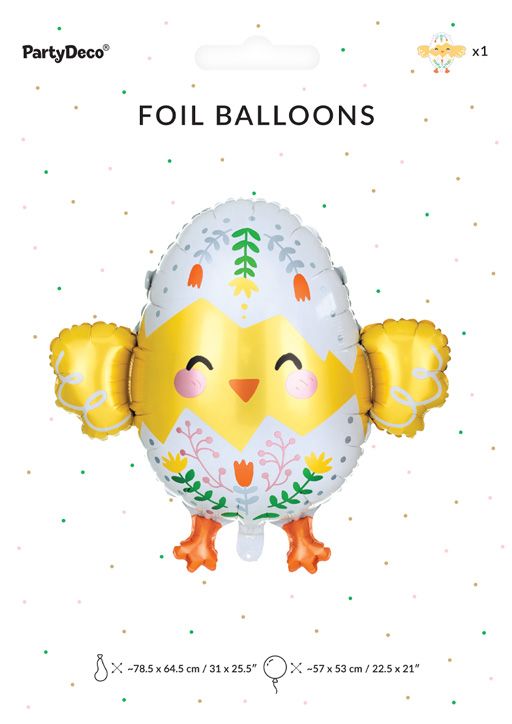 Фолиев балон PartyDeco - Пиленце