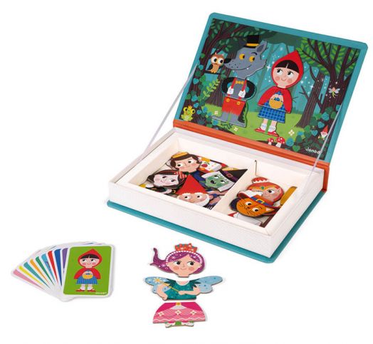 Детска магнитна книга Janod - Приказки