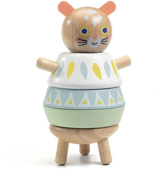 Дървена играчка за сортиране Djeco - Baby Souri